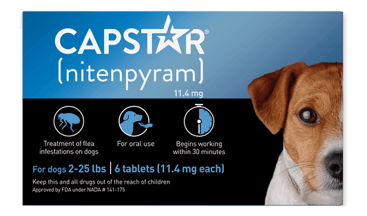 CAPSTAR® (nitenpyram) Oral Flea Treatment for Dogs